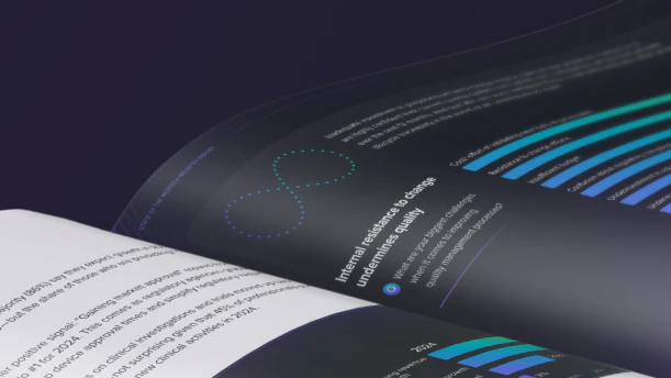 MedTech Industry Report publication spread